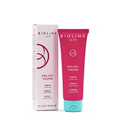 کرم-تسکین-دهنده-dolce-young-بیولاین-LEANA+-حجم-50-میلی-لیتر-Bioline-Dolce+-Young-Soothing-Cream-Bioline-volume-50-ml