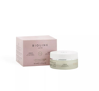 کرم-مغذی-و-سفت-کننده-بیولاین-حجم-50-میلی-لیتر-Bioline-Nourishing-Cream-Filling-Effect-Bioline-volume-50-ml-LIFTING-CODE